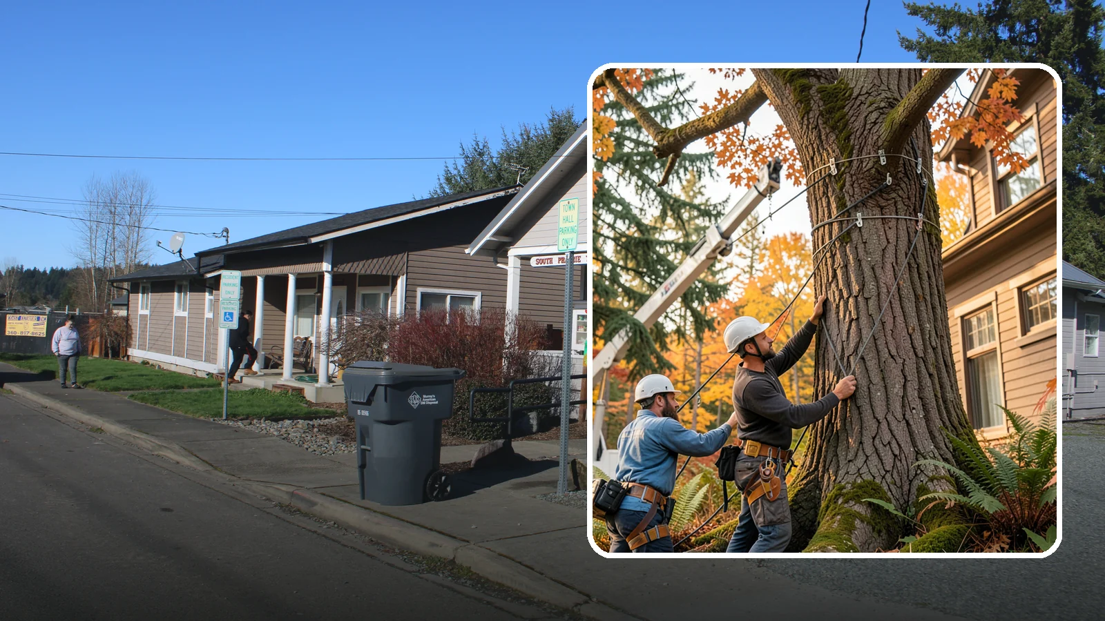 Cable inspections in South Prairie, Pierce County, WA - The periodic inspection of installed support systems.