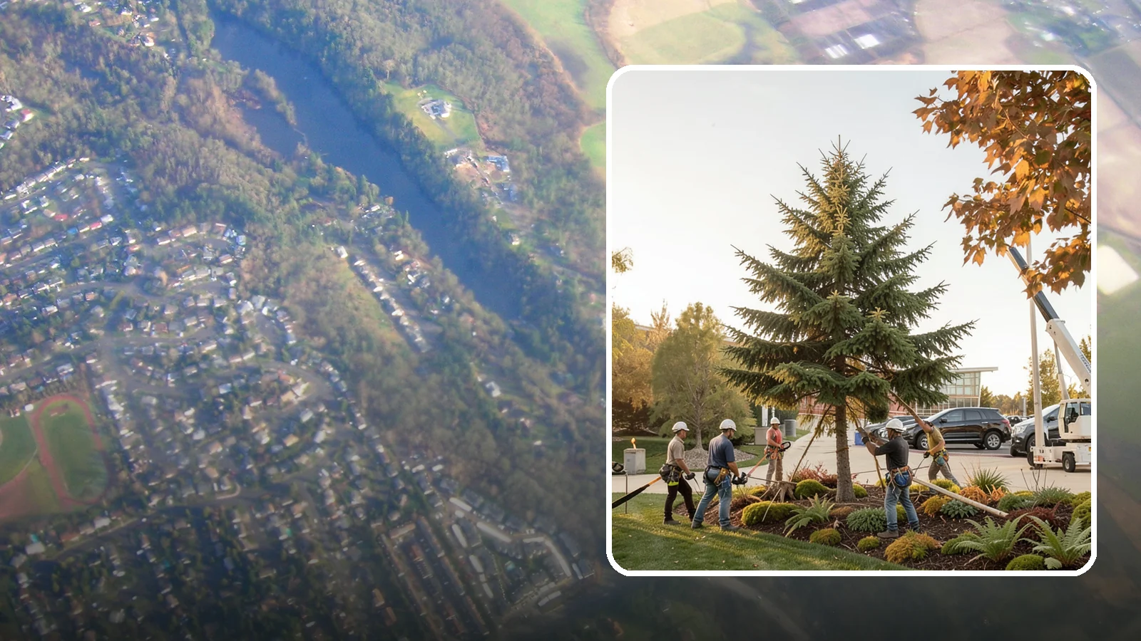 Campus tree management in Algona, King County, WA - Tree management for campuses and institutional grounds.