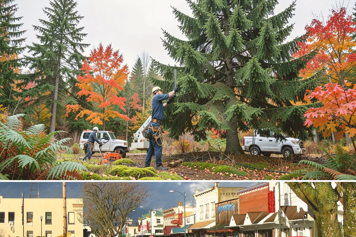 Campus tree management in Arlington, Snohomish County, WA - Work follows a maintenance schedule that accounts for Puget Sound weather patterns, typically prioritizing inspections during...