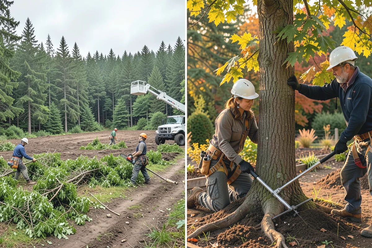 Campus tree management in Beaux Arts Village, King County, WA - Inventory and assess the property's trees