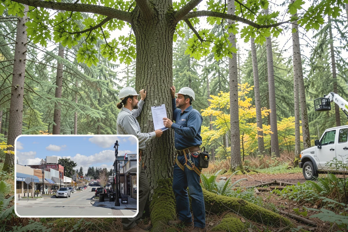 Campus tree management in Bothell, King County, WA - Keeps trees across a property safe and presentable