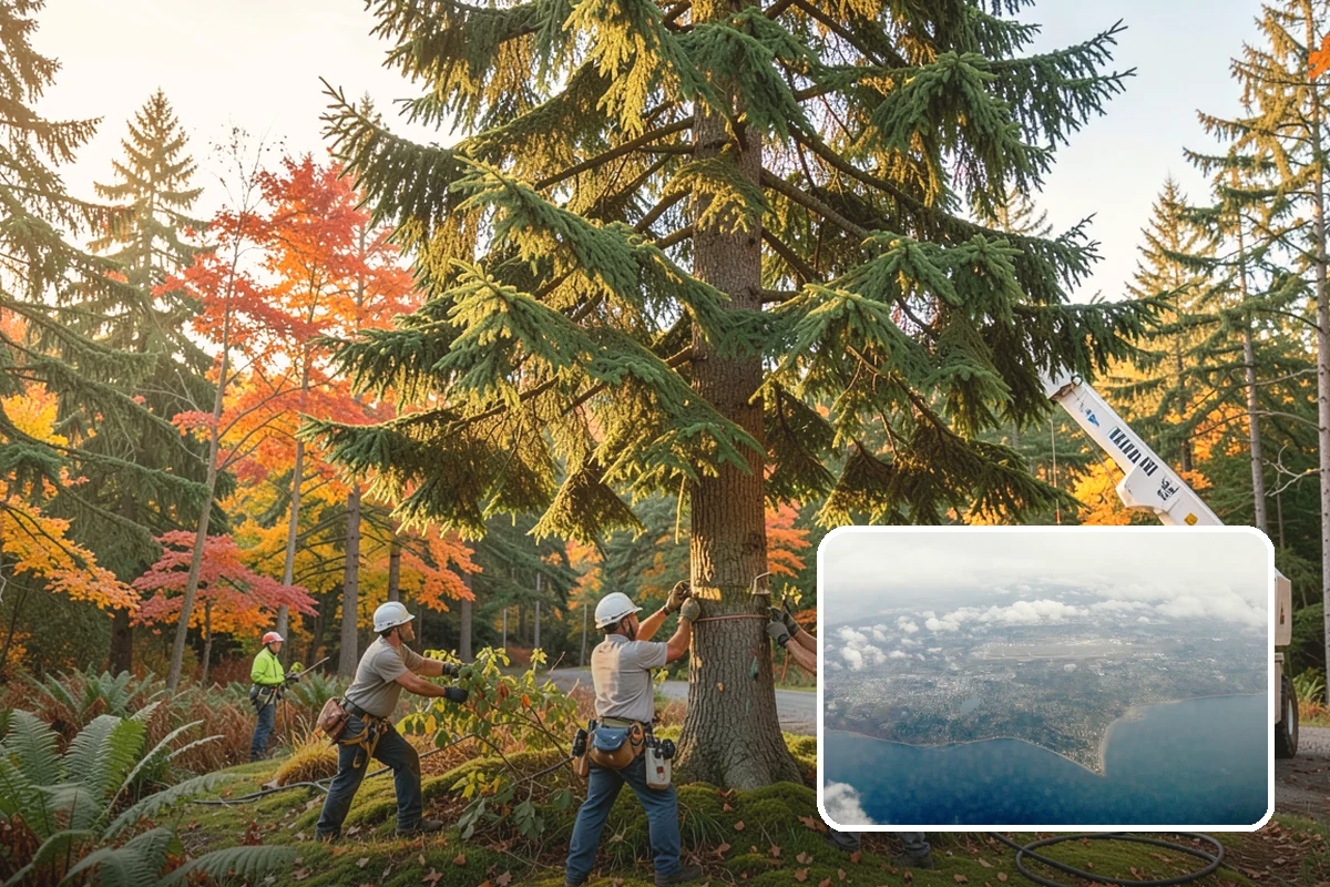 Campus tree management in Burien, King County, WA - Keeps trees across a property safe and presentable