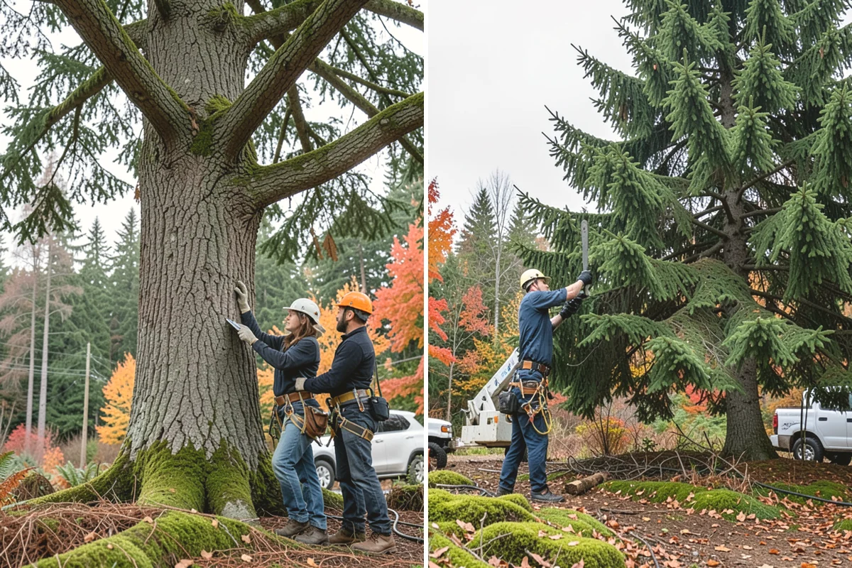 Campus tree management in Carnation, King County, WA - Inventory and assess the property's trees