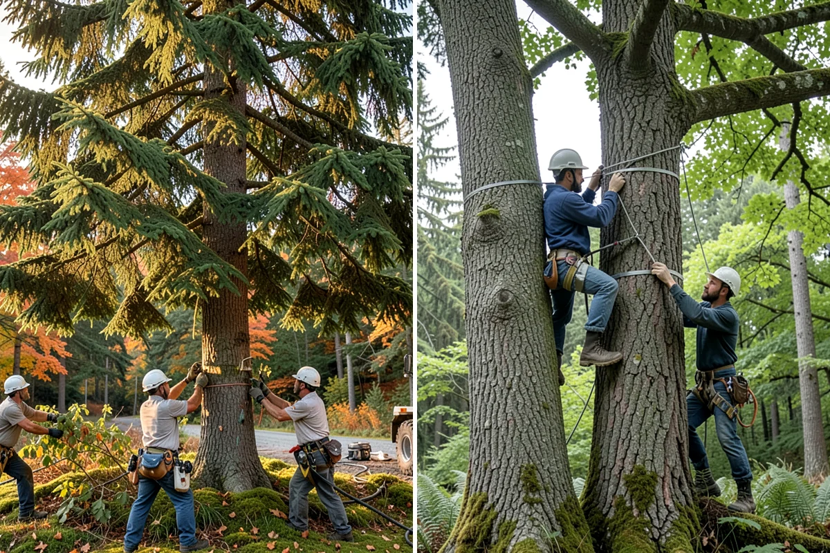 Campus tree management in Concrete, Skagit County, WA - Inventory and assess the property's trees