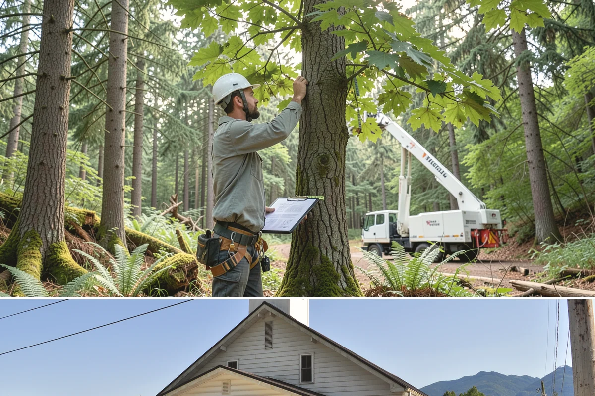 Campus tree management in Concrete, Skagit County, WA - Work follows a maintenance schedule that accounts for Puget Sound weather patterns, typically prioritizing inspections during...