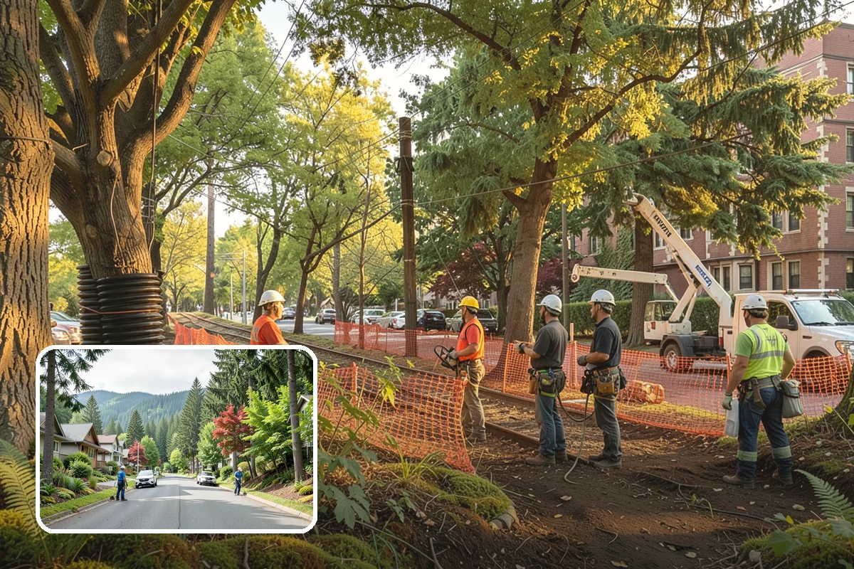 Campus tree management in Darrington, Snohomish County, WA - Keeps trees across a property safe and presentable