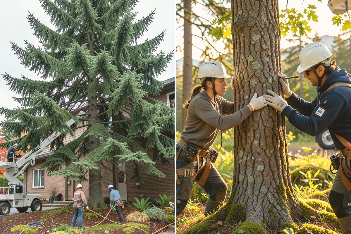 Campus tree management in Eatonville, Pierce County, WA - Inventory and assess the property's trees