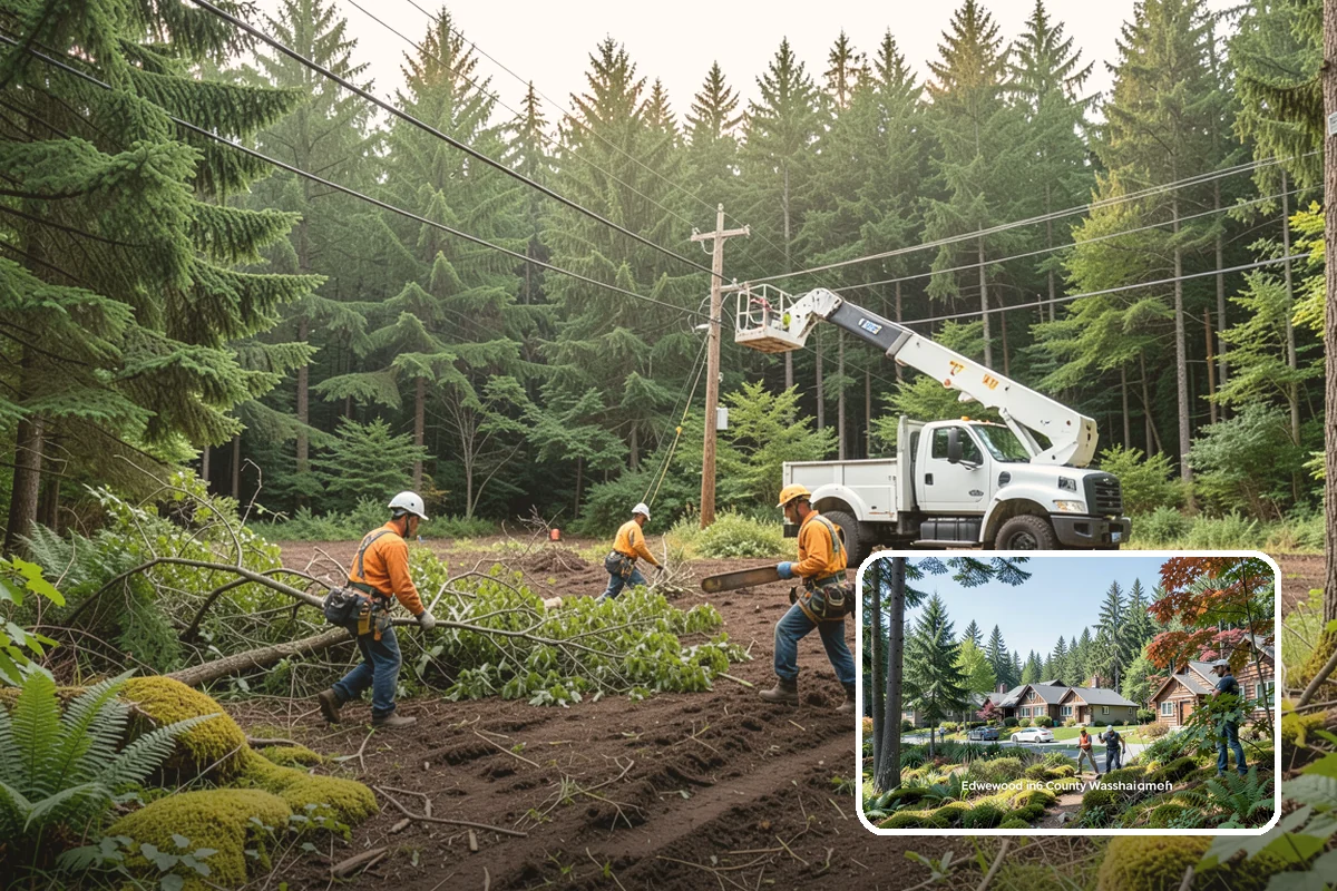 Campus tree management in Edgewood, Pierce County, WA - Keeps trees across a property safe and presentable