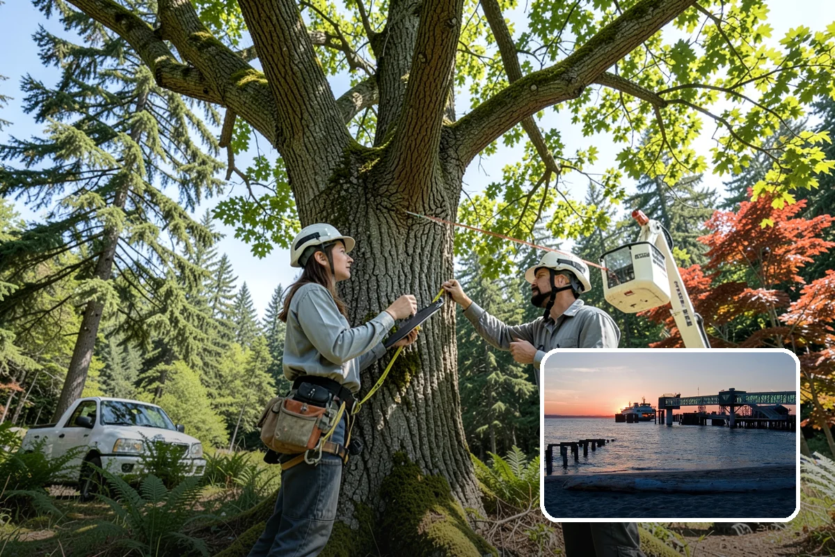 Campus tree management in Edmonds, Snohomish County, WA - Keeps trees across a property safe and presentable
