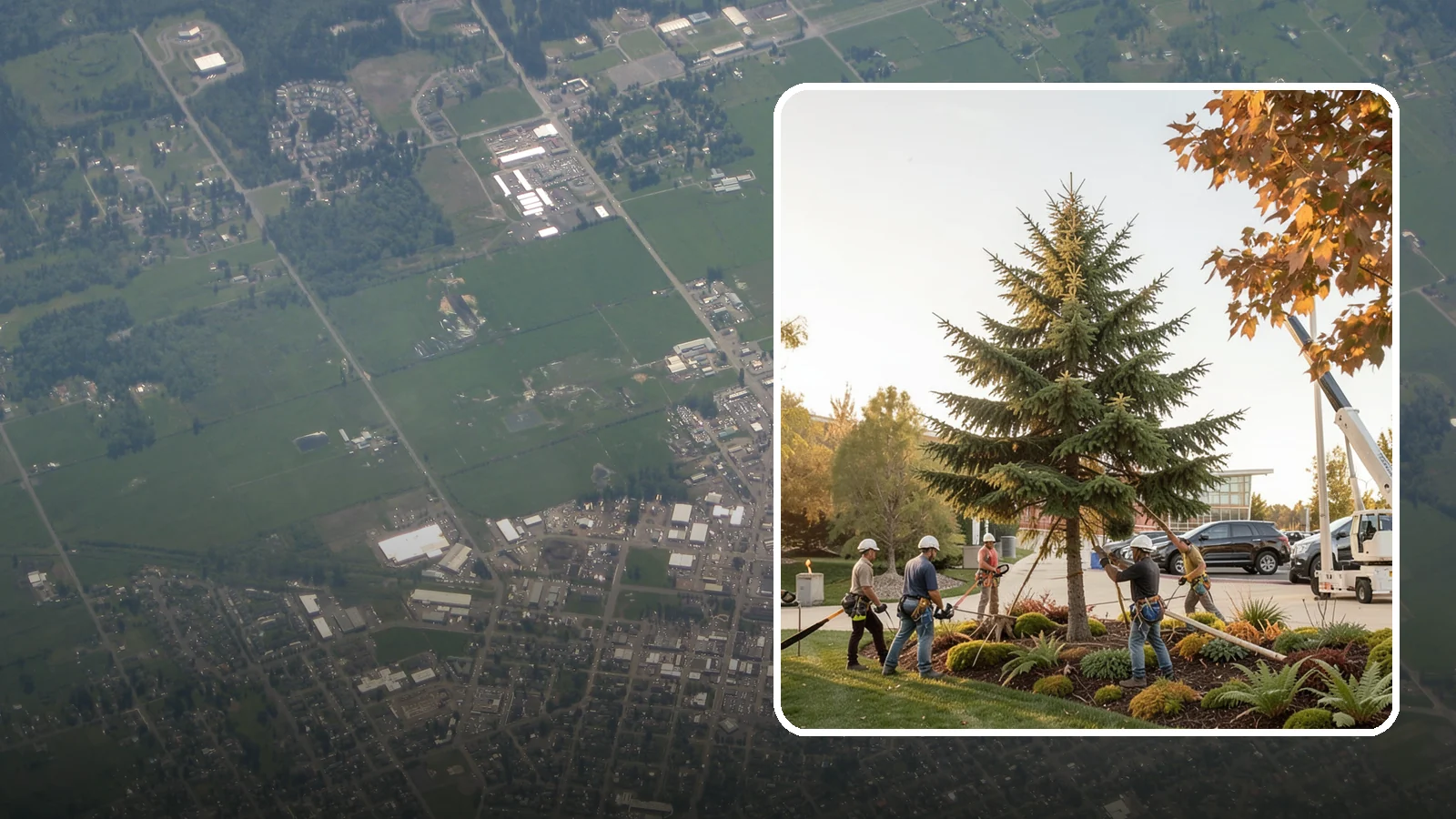 Campus tree management in Enumclaw, King County, WA - Tree management for campuses and institutional grounds.