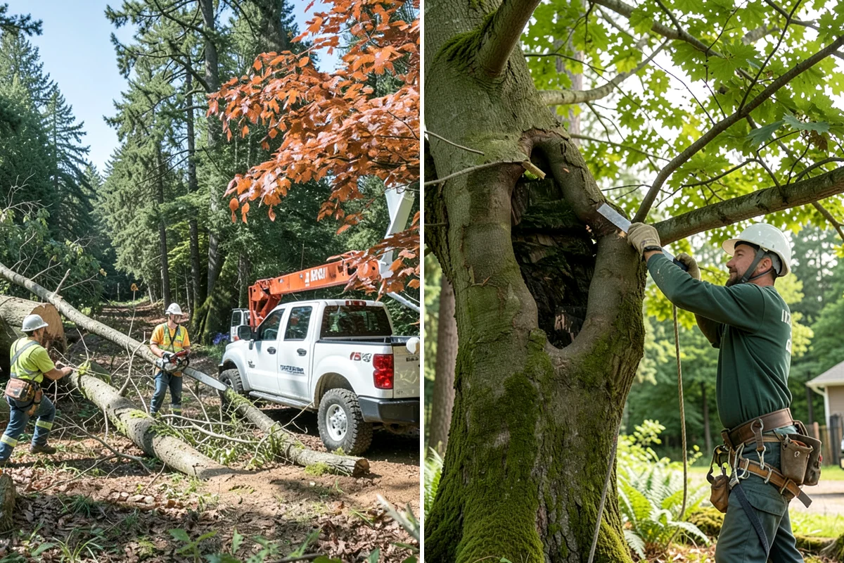Campus tree management in Enumclaw, King County, WA - Inventory and assess the property's trees