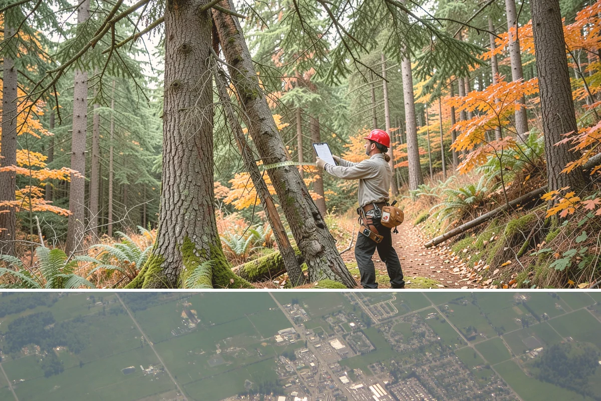 Campus tree management in Enumclaw, King County, WA - Work follows a maintenance schedule that accounts for Puget Sound weather patterns, typically prioritizing inspections during...