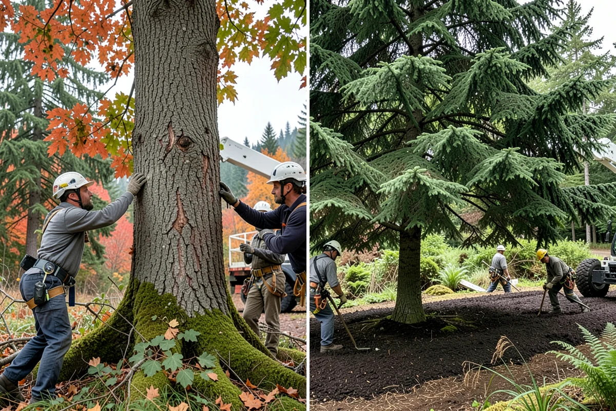 Campus tree management in Everett, Snohomish County, WA - Inventory and assess the property's trees