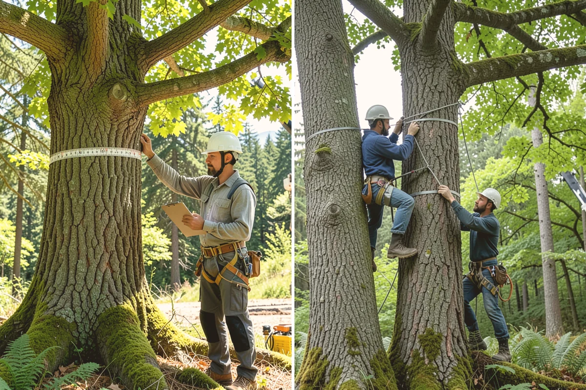 Campus tree management in Fife, Pierce County, WA - Inventory and assess the property's trees