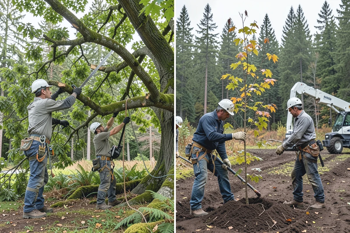 Campus tree management in Granite Falls, Snohomish County, WA - Inventory and assess the property's trees