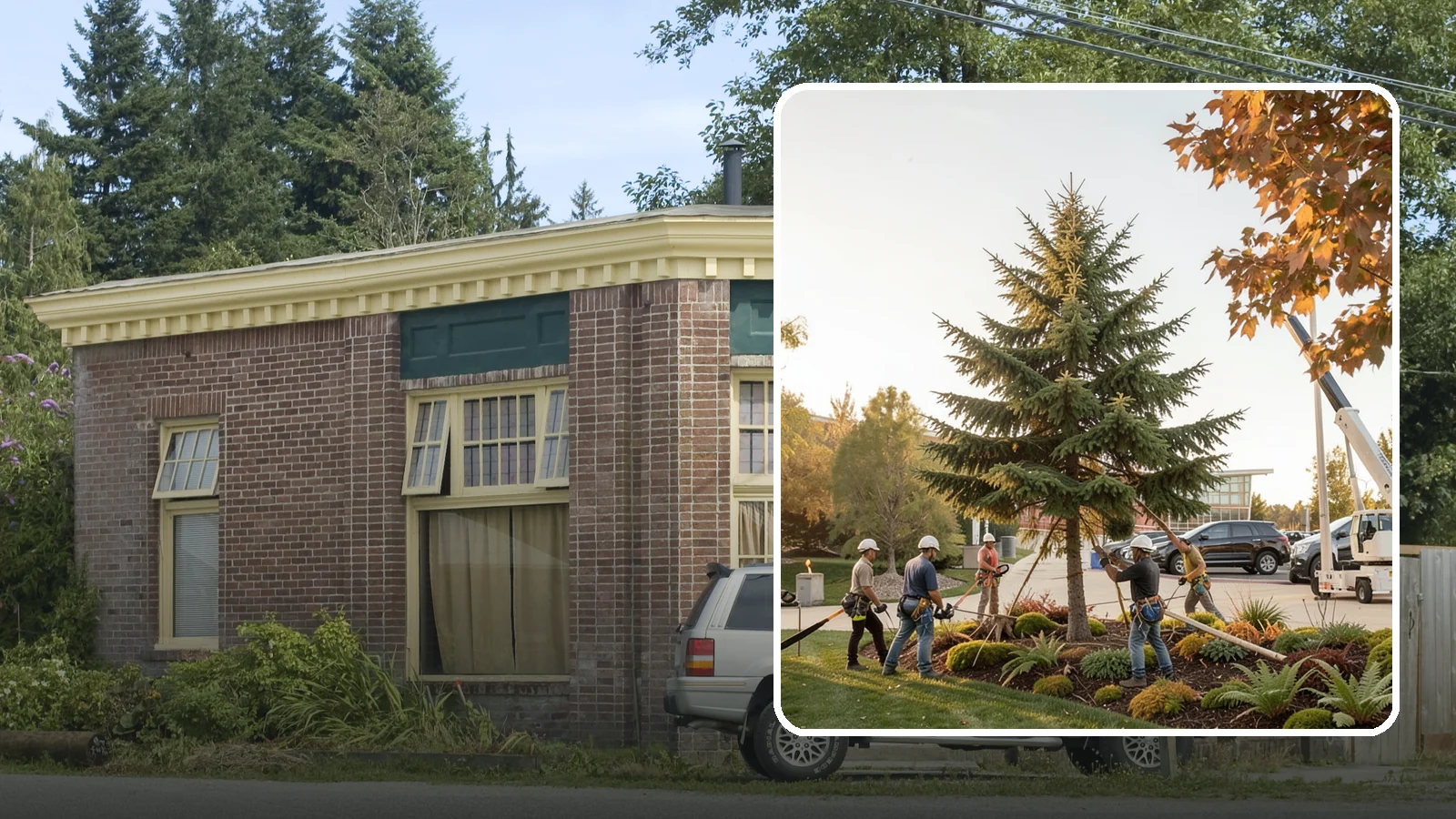 Campus tree management in Hamilton, Skagit County, WA - Tree management for campuses and institutional grounds.