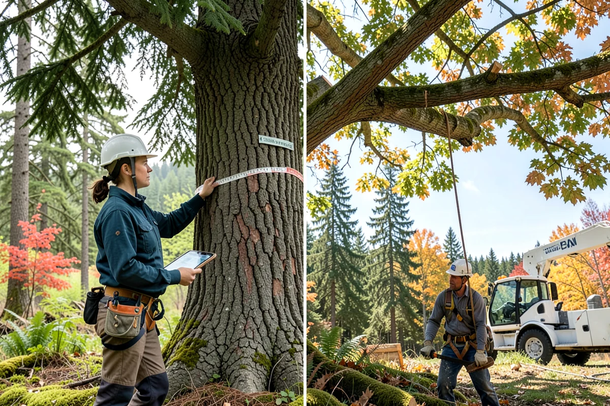 Campus tree management in Hunts Point, King County, WA - Inventory and assess the property's trees