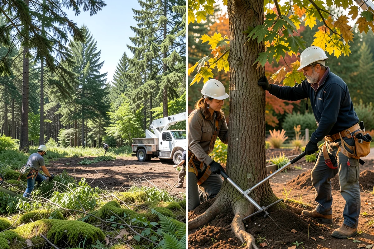 Campus tree management in Kenmore, King County, WA - Inventory and assess the property's trees