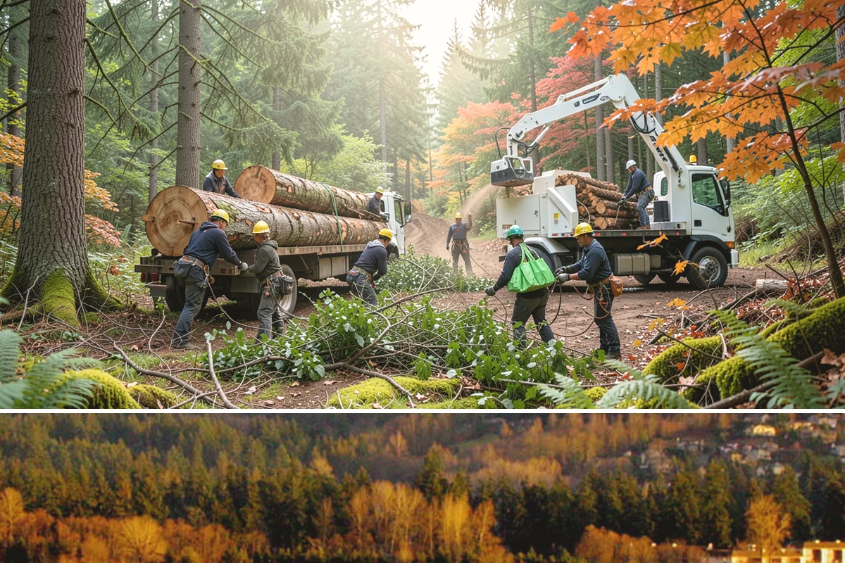 Campus tree management in Kenmore, King County, WA - Work follows a maintenance schedule that accounts for Puget Sound weather patterns, typically prioritizing inspections during...
