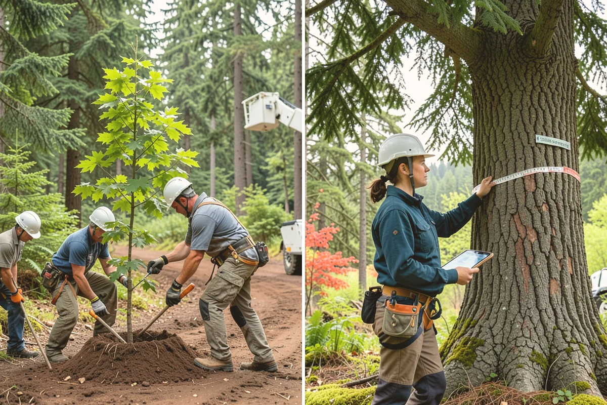 Campus tree management in Kirkland, King County, WA - Inventory and assess the property's trees