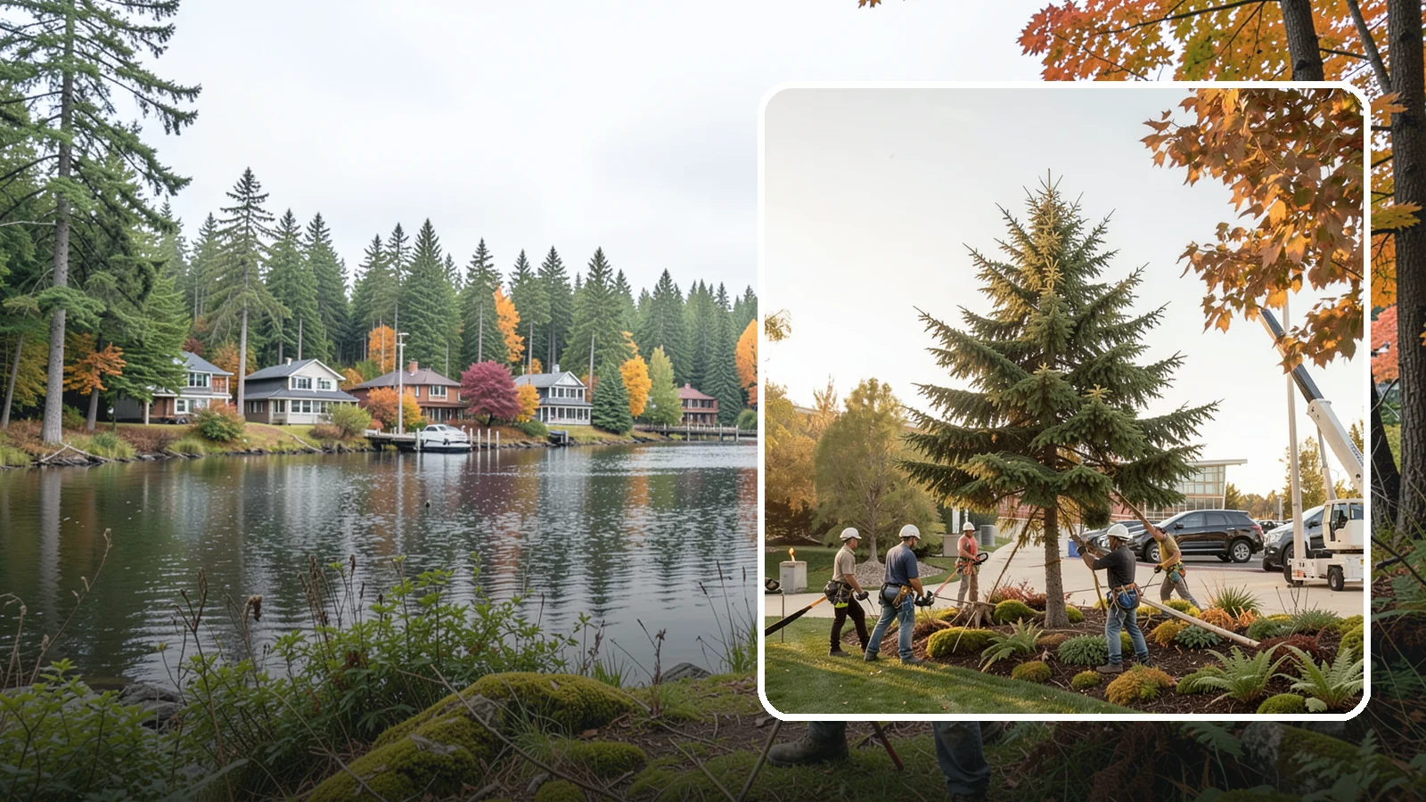 Campus tree management in La Conner, Skagit County, WA - Tree management for campuses and institutional grounds.