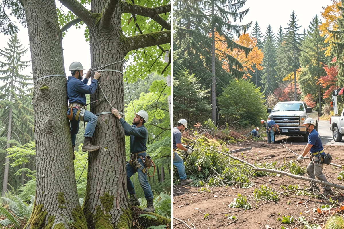 Campus tree management in La Conner, Skagit County, WA - Inventory and assess the property's trees
