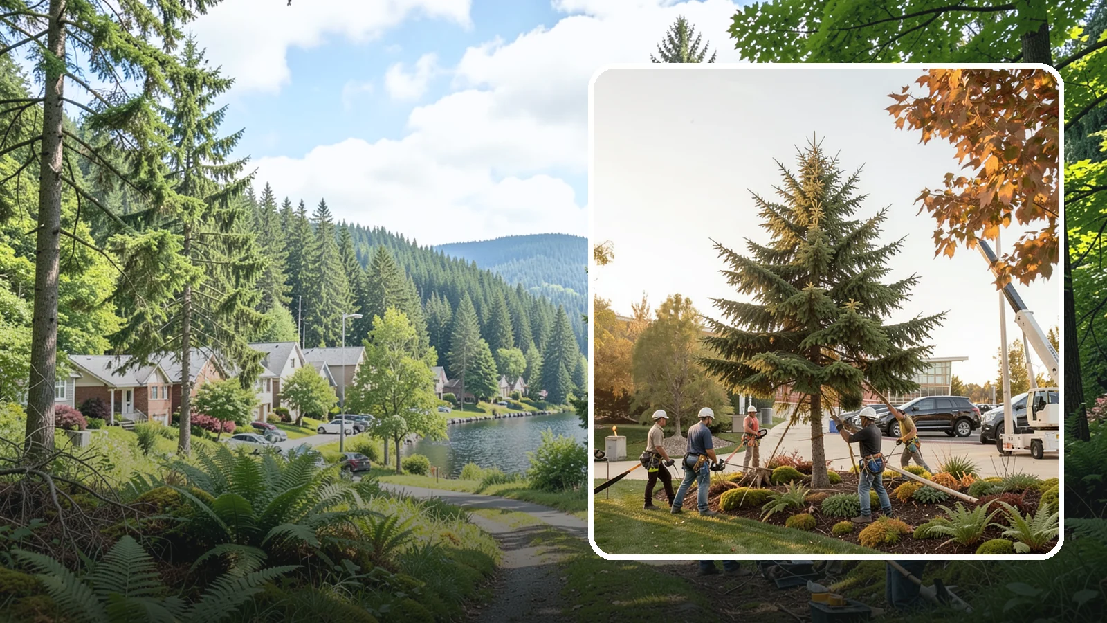 Campus tree management in Lake Forest Park, King County, WA - Tree management for campuses and institutional grounds.
