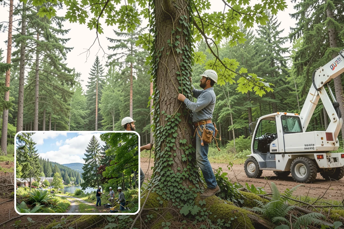 Campus tree management in Lake Forest Park, King County, WA - Keeps trees across a property safe and presentable