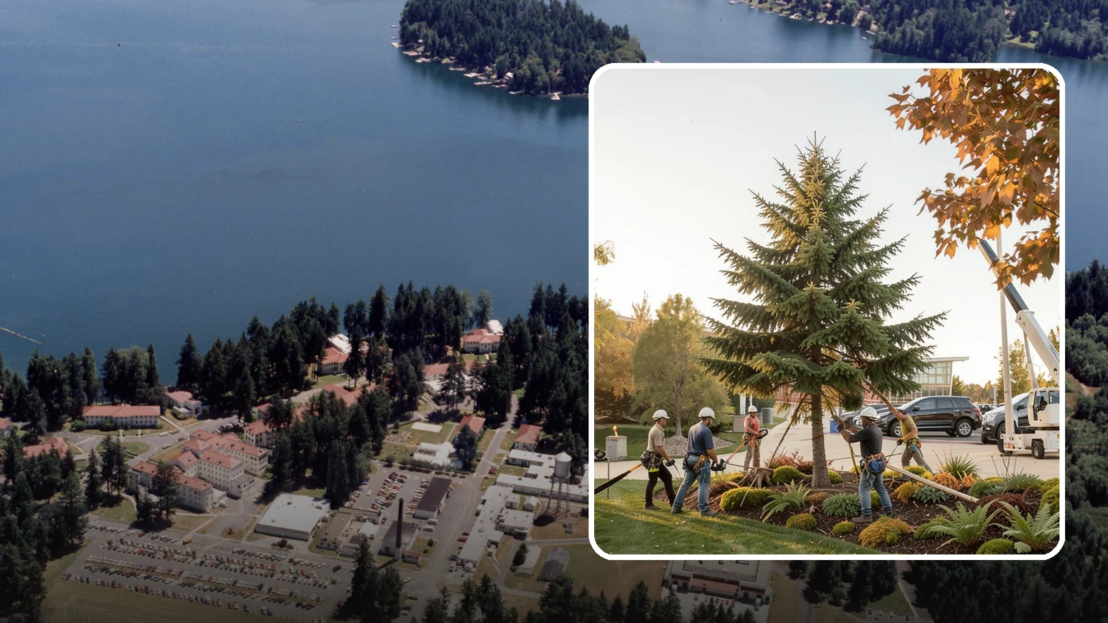 Campus tree management in Lakewood, Pierce County, WA - Tree management for campuses and institutional grounds.