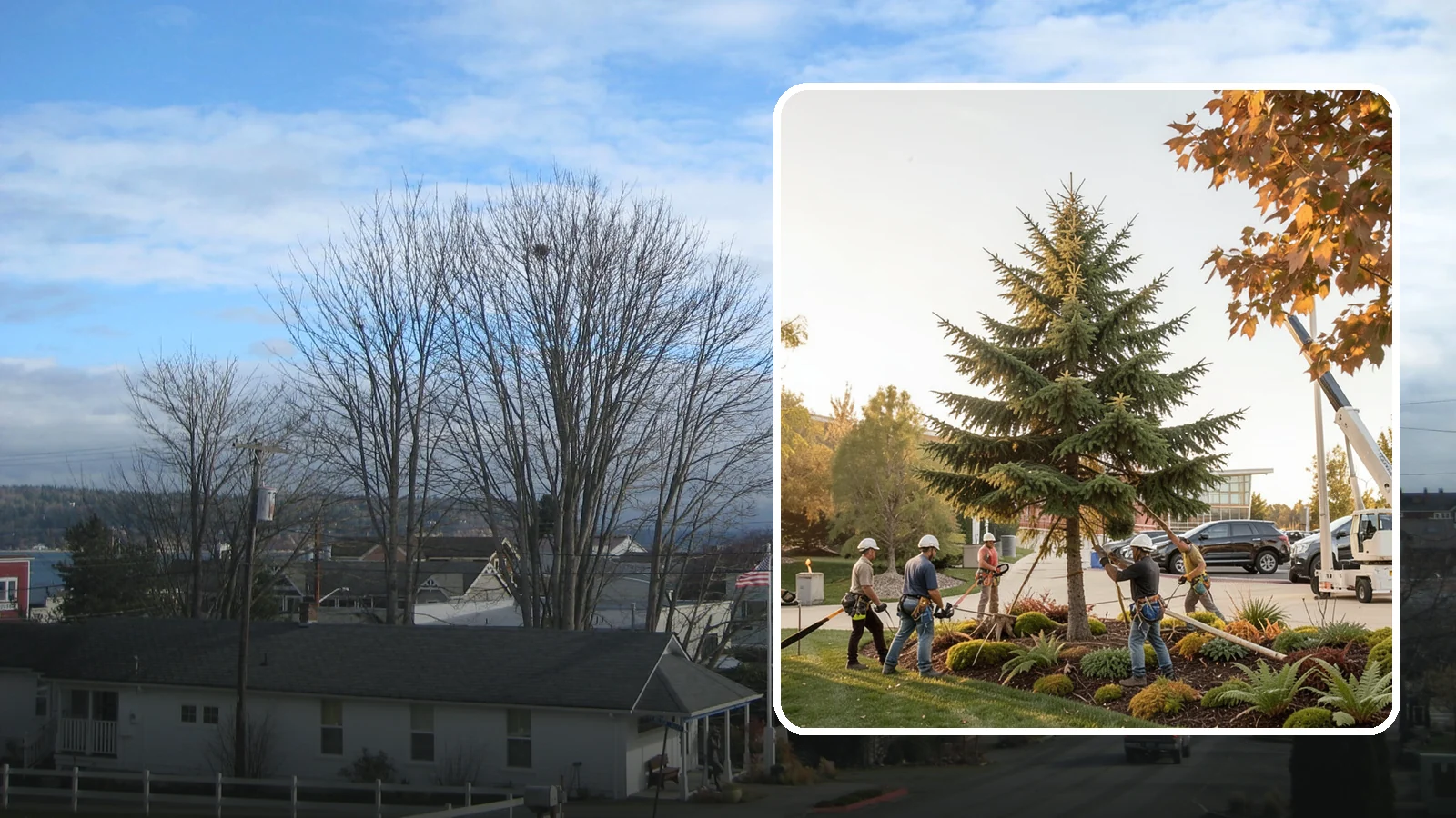 Campus tree management in Langley, Island County, WA - Tree management for campuses and institutional grounds.