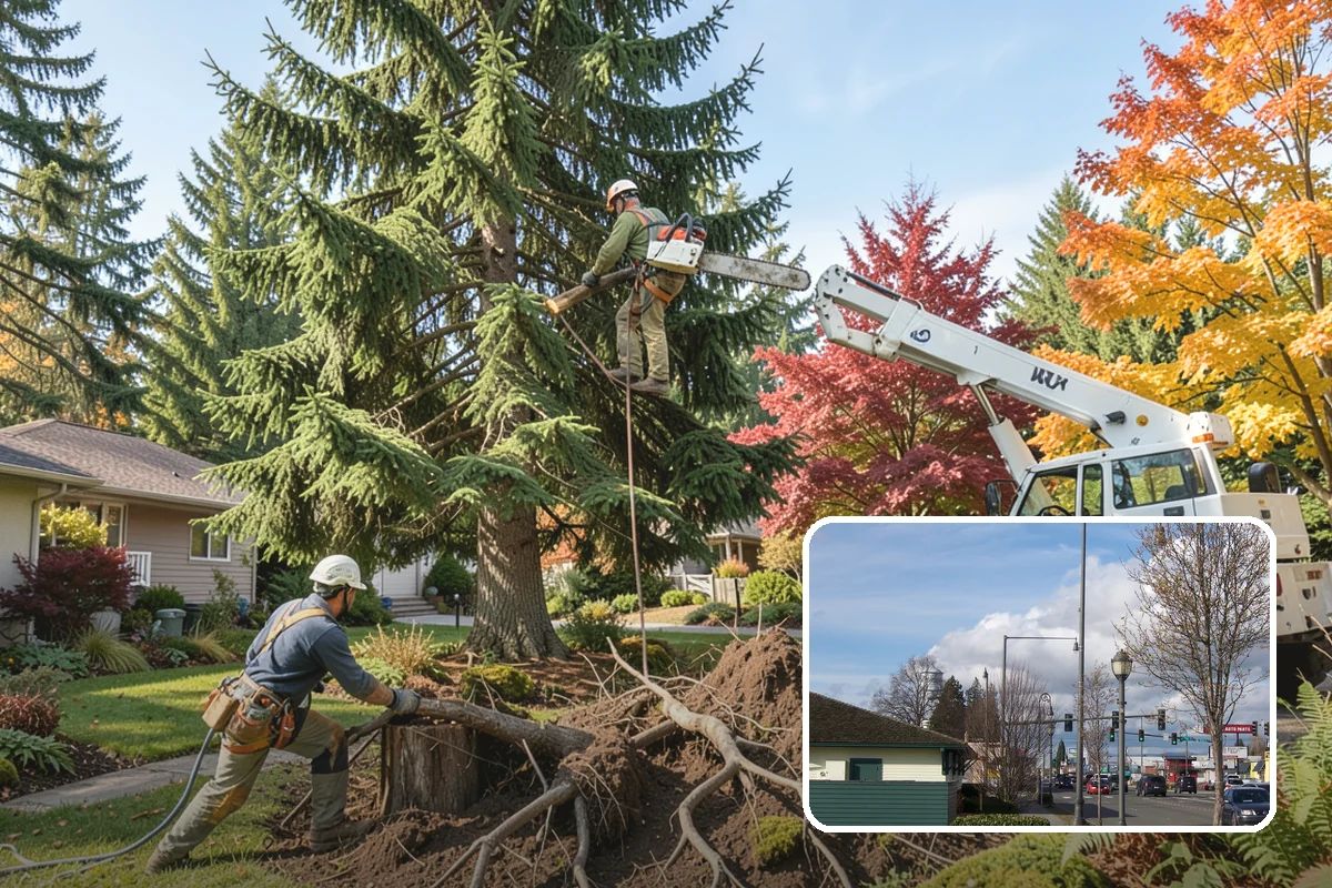 Campus tree management in Marysville, Snohomish County, WA - Keeps trees across a property safe and presentable
