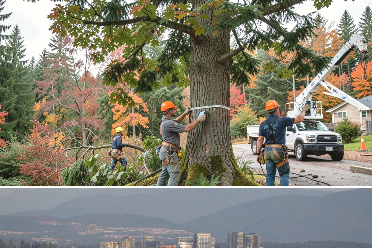 Campus tree management in Medina, King County, WA - Work follows a maintenance schedule that accounts for Puget Sound weather patterns, typically prioritizing inspections during...