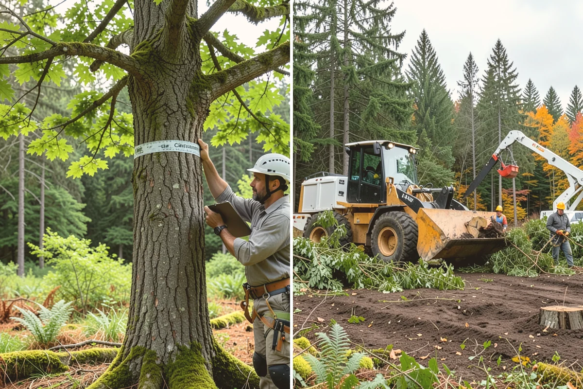 Campus tree management in Milton, King County, WA - Inventory and assess the property's trees