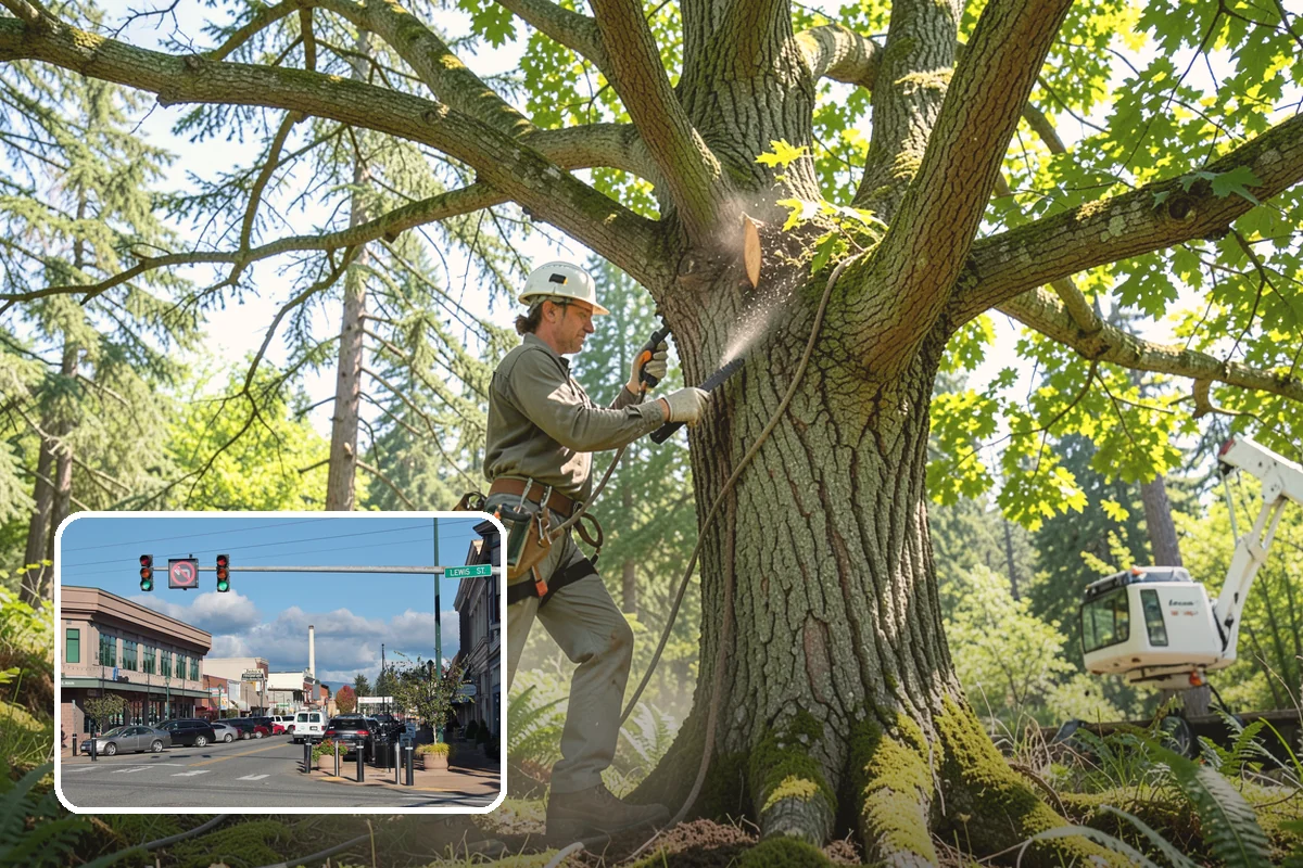 Campus tree management in Monroe, Snohomish County, WA - Keeps trees across a property safe and presentable