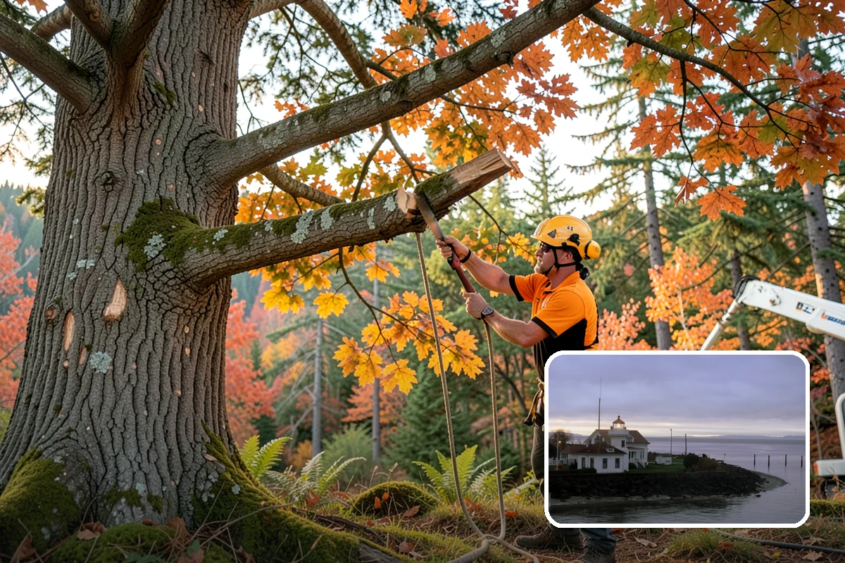 Campus tree management in Mukilteo, Snohomish County, WA - Keeps trees across a property safe and presentable