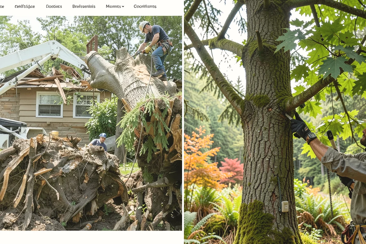 Campus tree management in North Bend, King County, WA - Inventory and assess the property's trees