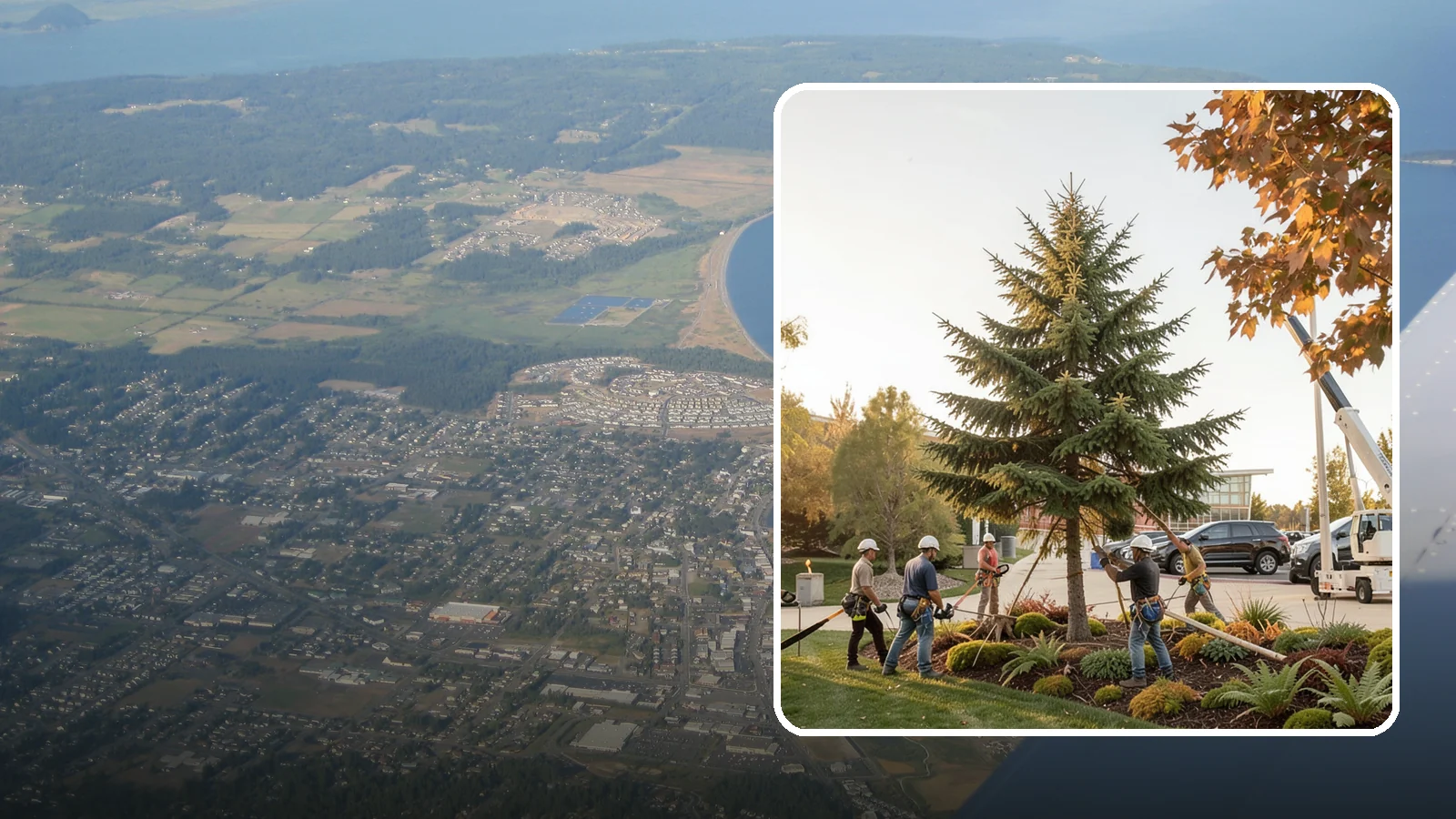 Campus tree management in Oak Harbor, Island County, WA - Tree management for campuses and institutional grounds.
