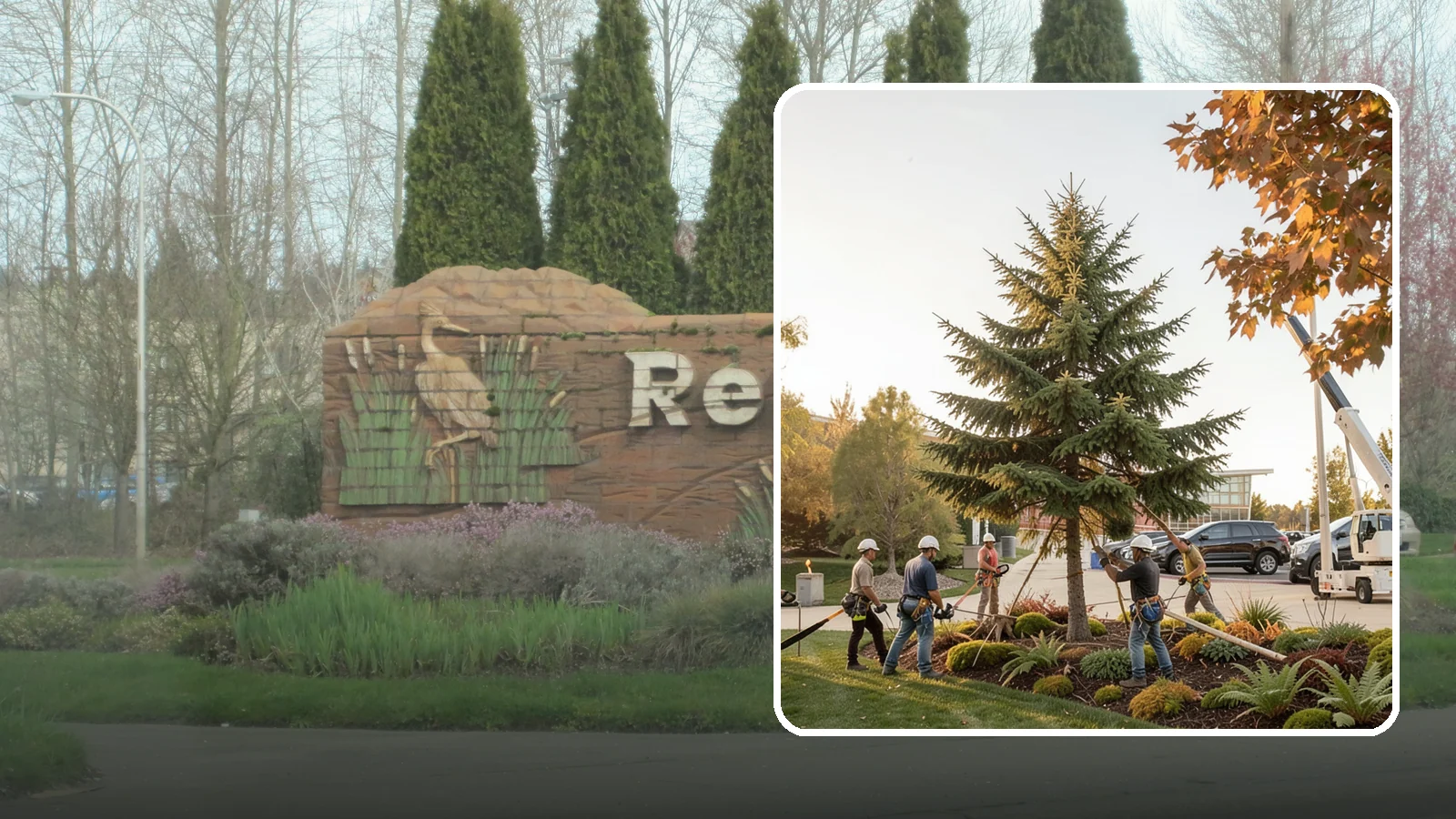 Campus tree management in Renton, King County, WA - Tree management for campuses and institutional grounds.