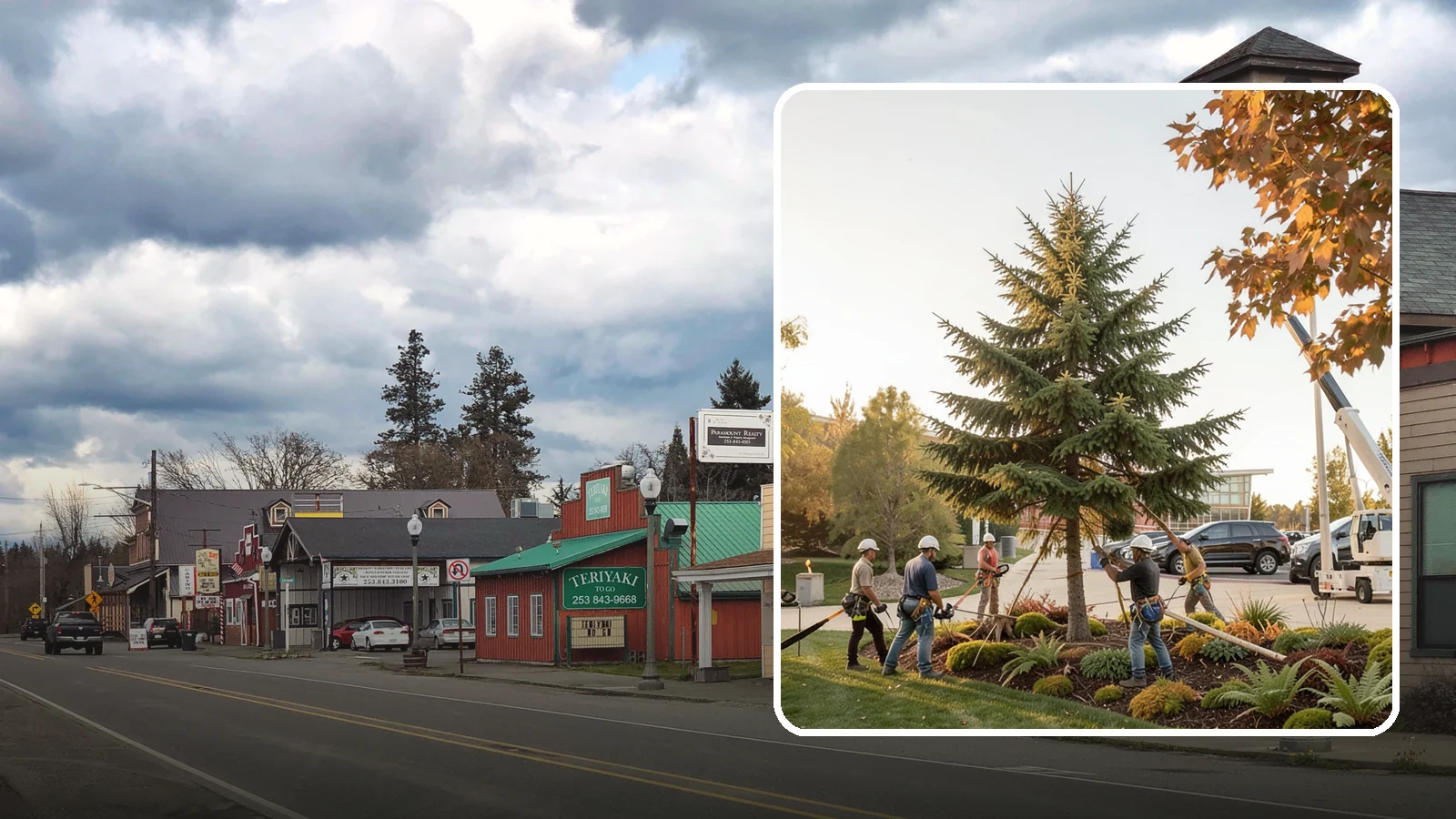 Campus tree management in Roy, Pierce County, WA - Tree management for campuses and institutional grounds.
