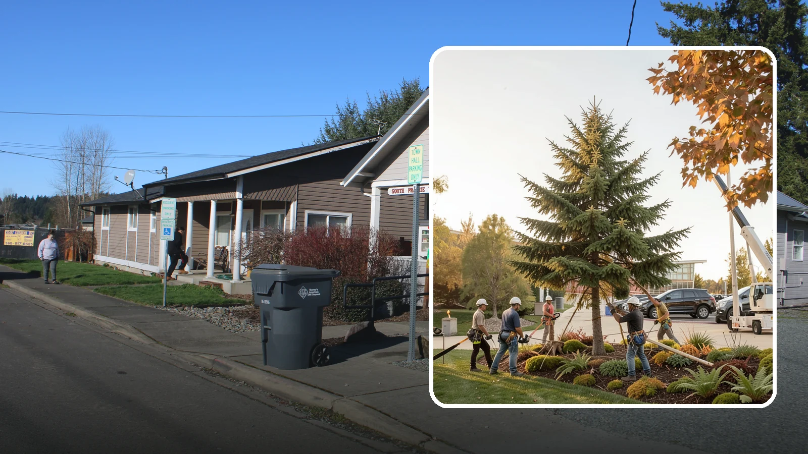 Campus tree management in South Prairie, Pierce County, WA - Tree management for campuses and institutional grounds.
