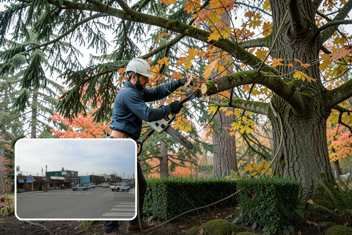 Campus tree management in Stanwood, Snohomish County, WA - Keeps trees across a property safe and presentable