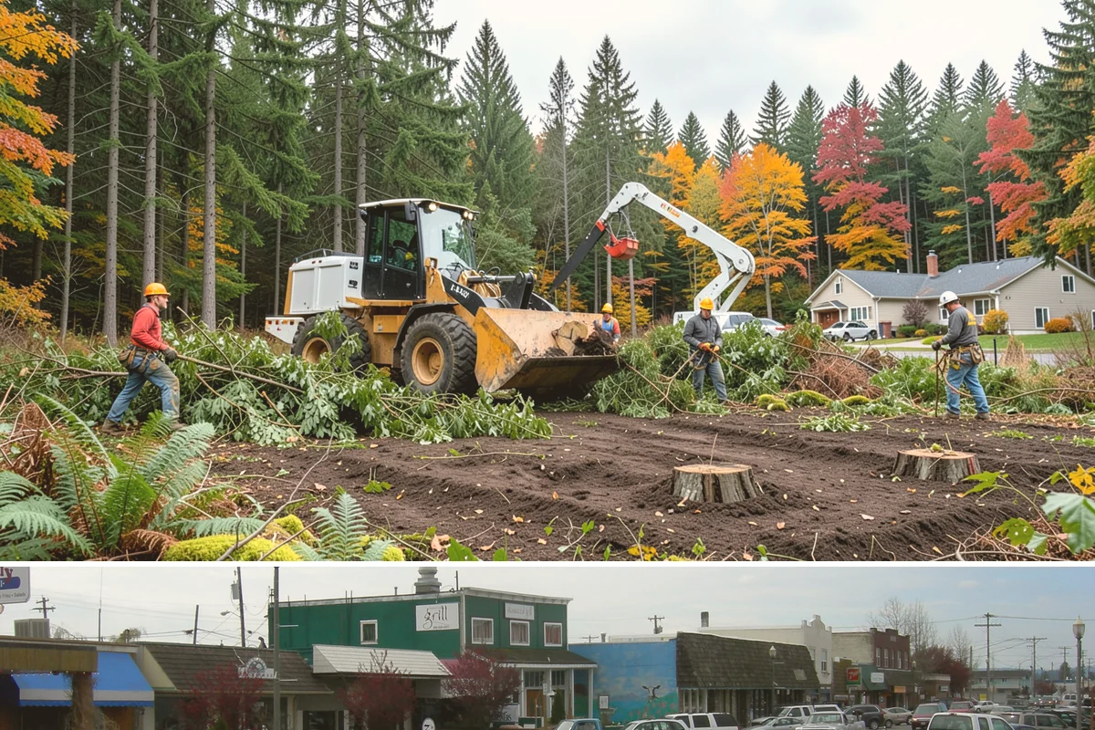 Campus tree management in Stanwood, Snohomish County, WA - Work follows a maintenance schedule that accounts for Puget Sound weather patterns, typically prioritizing inspections during...