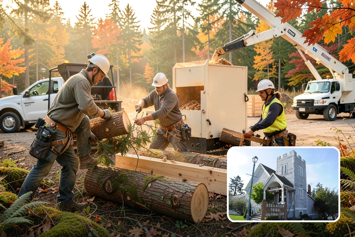Campus tree management in Steilacoom, Pierce County, WA - Keeps trees across a property safe and presentable