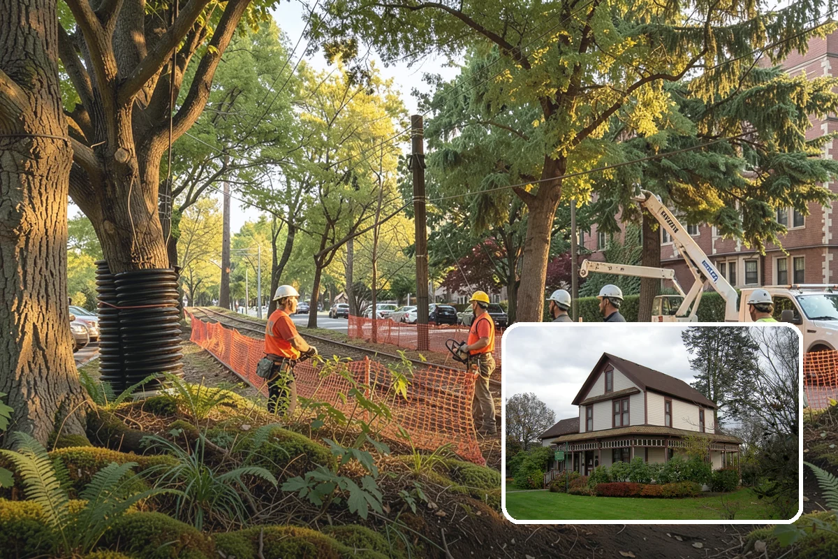 Campus tree management in Sumner, Pierce County, WA - Keeps trees across a property safe and presentable