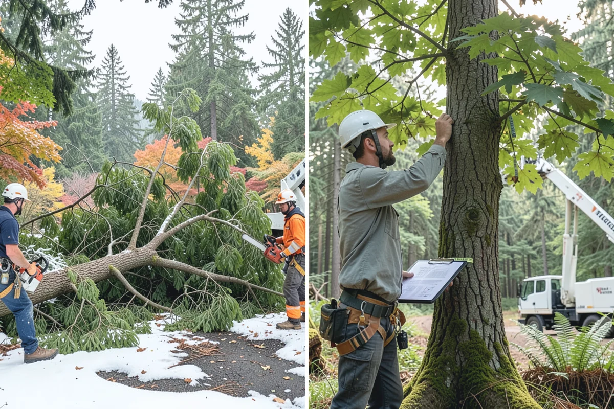 Campus tree management in Sumner, Pierce County, WA - Inventory and assess the property's trees