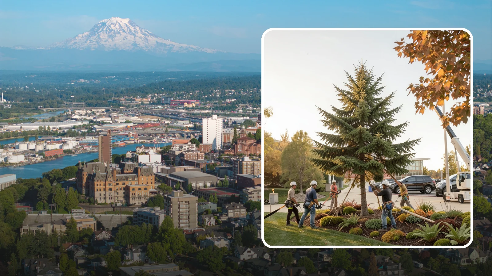 Campus tree management in Tacoma, Pierce County, WA - Tree management for campuses and institutional grounds.