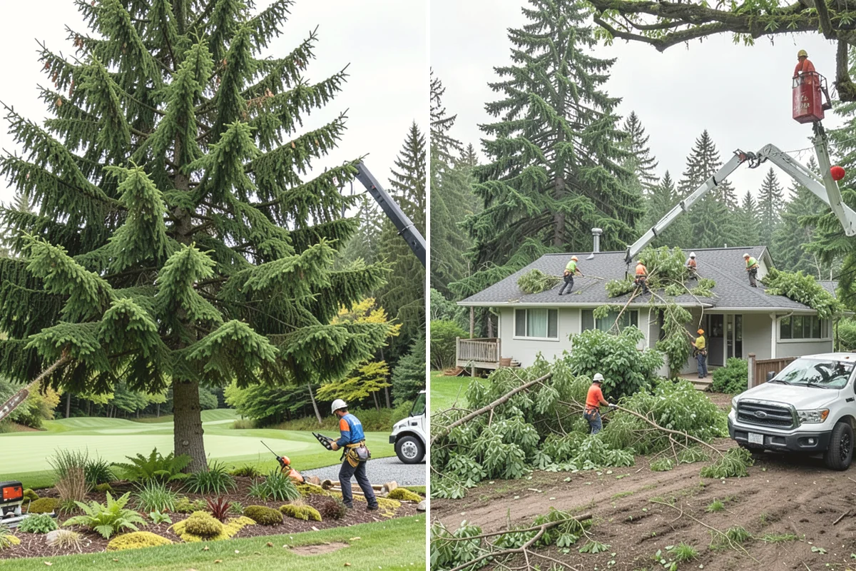 Campus tree management in Tacoma, Pierce County, WA - Inventory and assess the property's trees