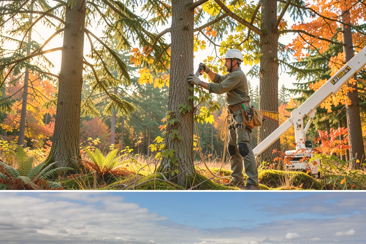 Campus tree management in University Place, Pierce County, WA - Work follows a maintenance schedule that accounts for Puget Sound weather patterns, typically prioritizing inspections during...