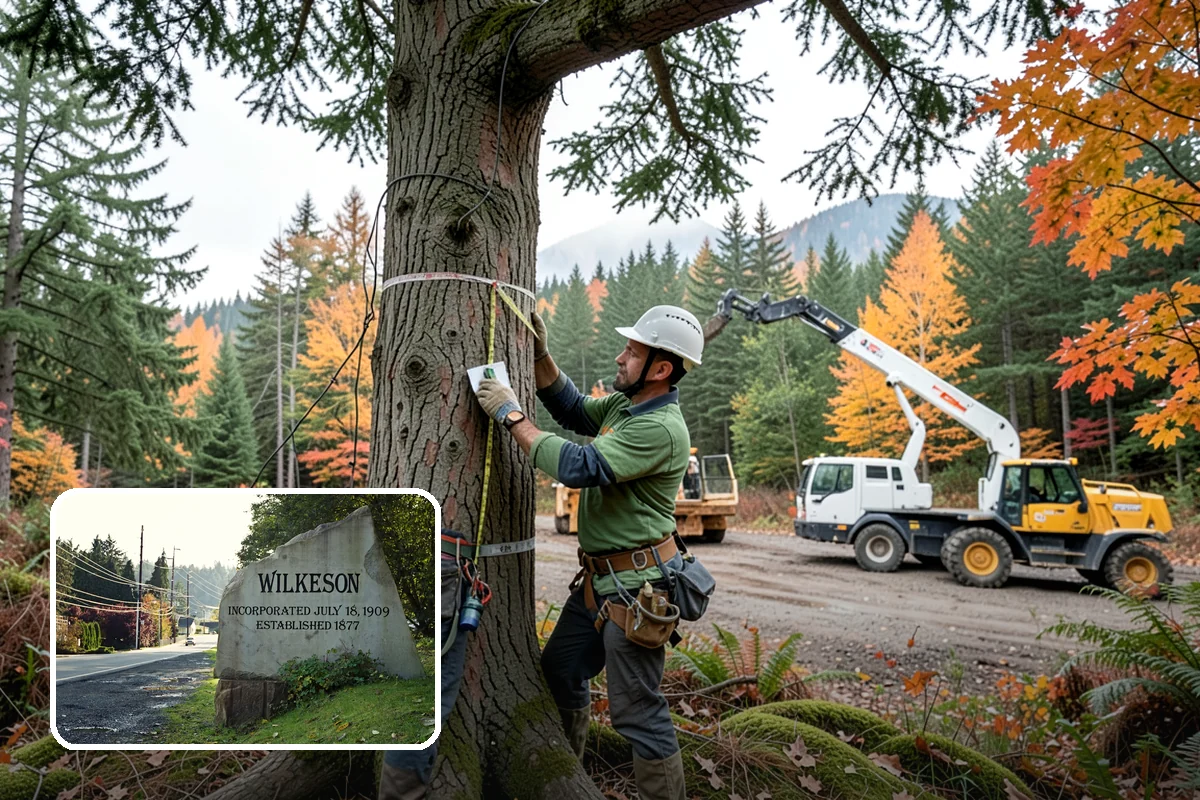 Campus tree management in Wilkeson, Pierce County, WA - Keeps trees across a property safe and presentable