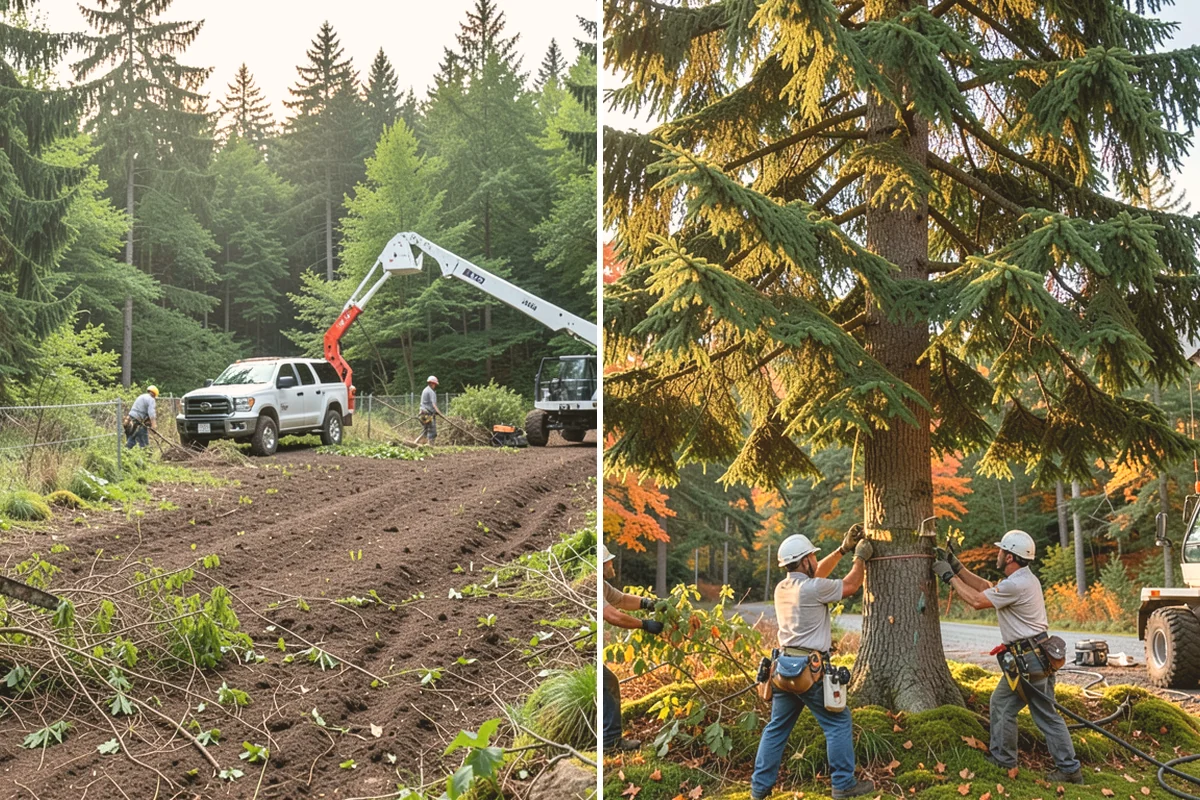 Canopy reduction in Algona, King County, WA - Assess canopy condition and pruning objectives